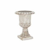Planter DKD Home Decor Light grey Grey 45 x 45 x 61 cm Magnesium (45 x 45 x 61 cm)
